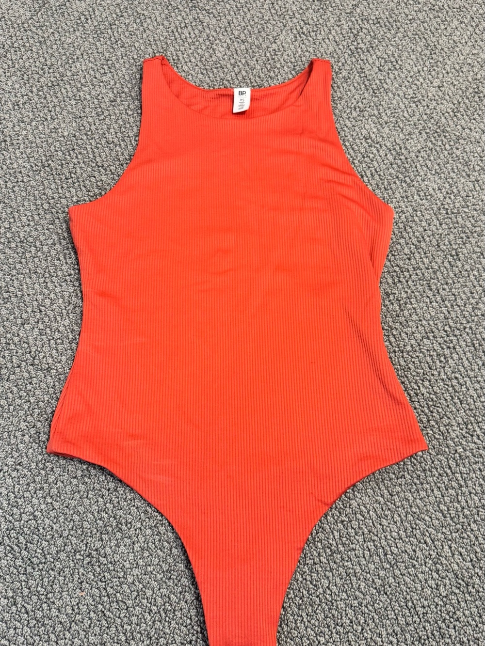 BP ribbed body suit